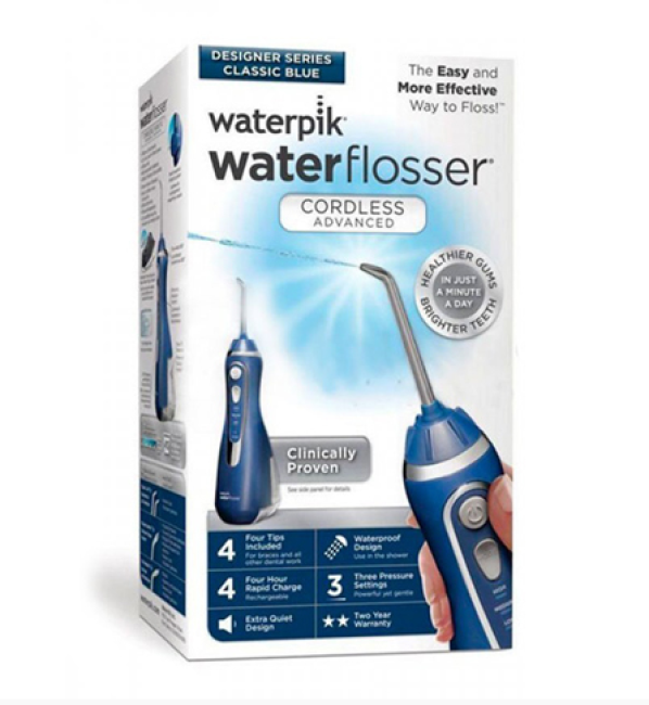 Ирригатор Waterpik WP-583 Cordless Advanced 2.0 Blue - фото4
